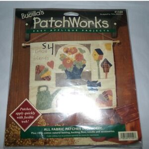 Bucilla PatchWorks Good Friends Applique Wall Hanging Kit 41150 Trice Boerens